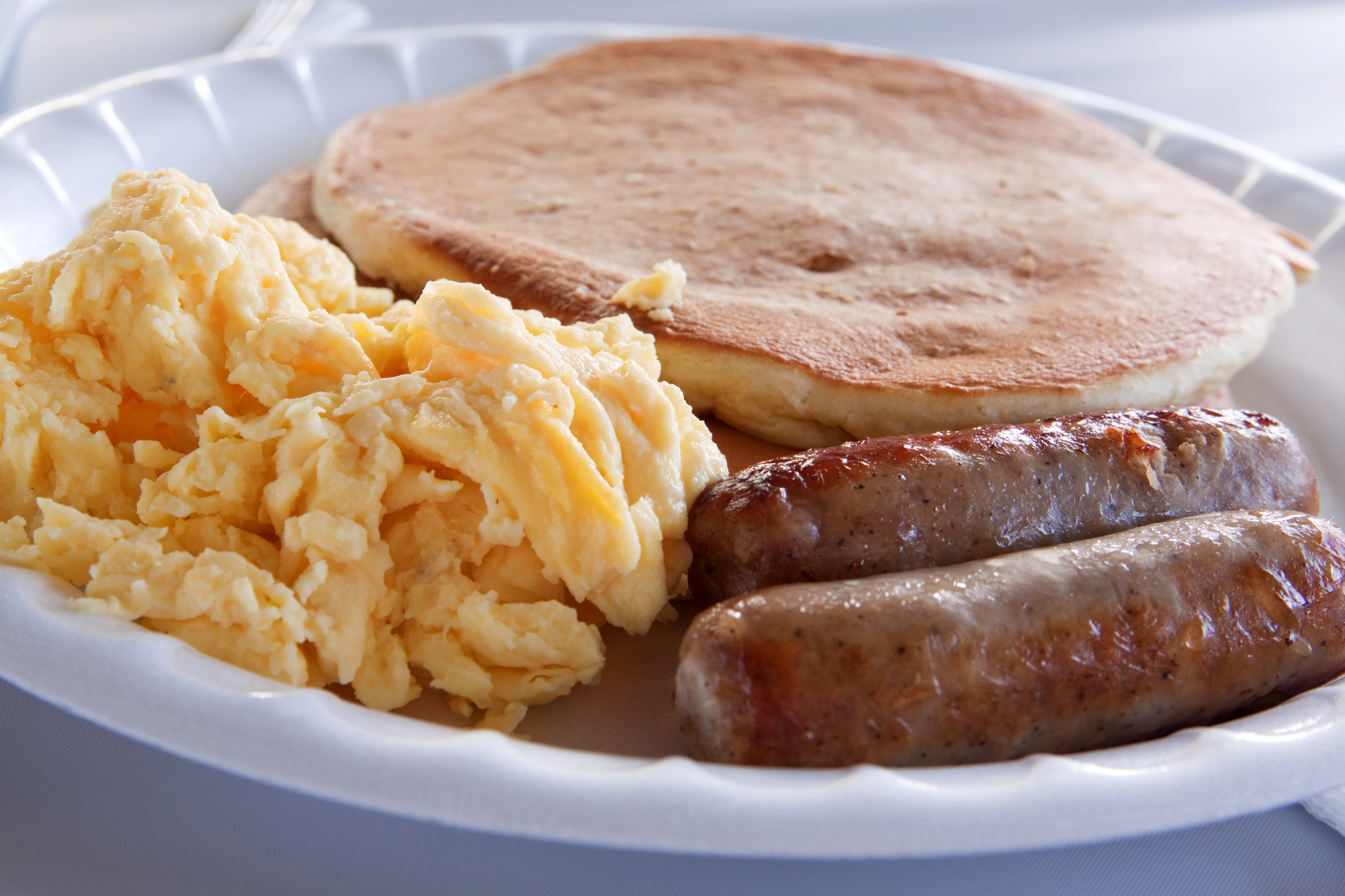 Big Breakfast Plate- Pancake & Sausage – Shop Breakfast - FortBendTXGrub2Go